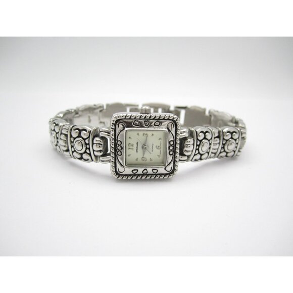 Women Attitude Quartz WR Analog 20mm Tank Style Watch (I35) "New Battery" - Picture 8 of 11